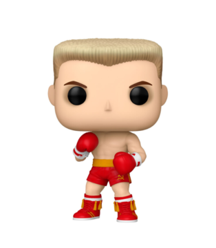 Ivan Drago Funko Pop (#1715) from Rocky, a collectible figure capturing the iconic boxing villain in detail.