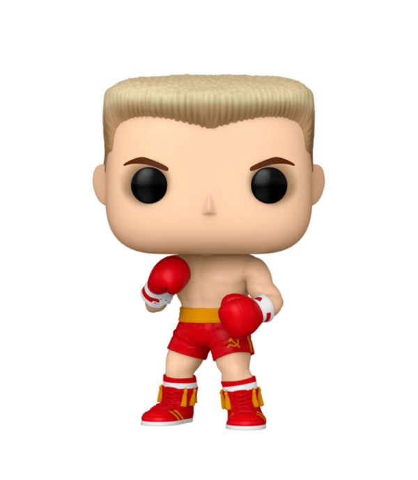 Ivan Drago Funko Pop (#1715) from Rocky, a collectible figure capturing the iconic boxing villain in detail.