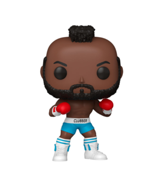 Clubber Lang Funko Pop (#1714) from Rocky, a collectible figure capturing the iconic boxing antagonist in detailed design.