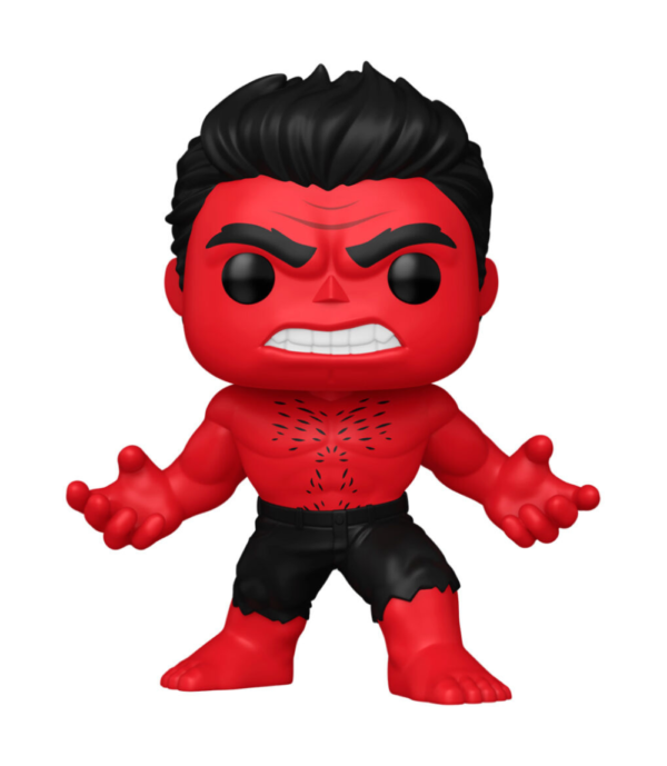 Red Hulk Funko Pop! (#1366) from Captain America: Brave New World – 6-inch vinyl figure of Thaddeus 'Thunderbolt' Ross in Red Hulk form.