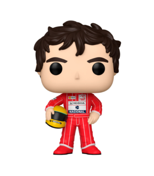 Ayrton Senna Funko Pop (#11), a collectible figure honoring the legendary Formula 1 driver and three-time world champion.