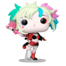 Harley Quinn Funko Pop (#536) from Suicide Squad Isekai, showcasing the beloved anti-heroine in a vibrant anime-inspired style.