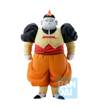 Dragon Ball Z Ichibansho Android 19 figure, a detailed collectible capturing the fearsome Red Ribbon Army android in action.