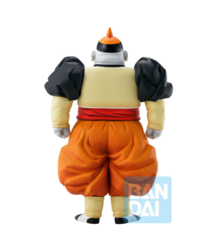 Dragon Ball Z Ichibansho Android 19 figure, a detailed collectible capturing the fearsome Red Ribbon Army android in action.
