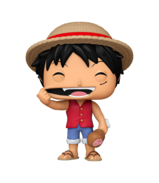 Monkey D. Luffy Funko Pop (#1771) from One Piece, showcasing the brave captain of the Straw Hat Pirates in a dynamic pose.