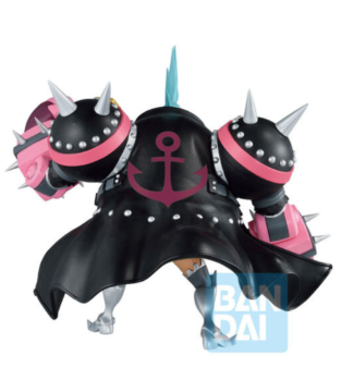 Ichibansho Franky Film Red More Beat figure from One Piece, featuring the cyborg shipwright in his movie-inspired look.