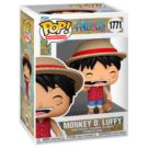 Monkey D. Luffy Funko Pop (#1771) from One Piece, showcasing the brave captain of the Straw Hat Pirates in a dynamic pose.