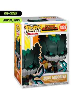 My Hero Academia Funko Pop of Izuku Midoriya (#1829), a collectible figure for anime and Deku fans.