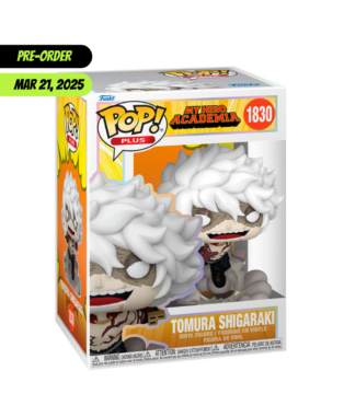 Tomura Shigaraki Funko Pop (#1830) from My Hero Academia, a detailed collectible for anime and villain enthusiasts.