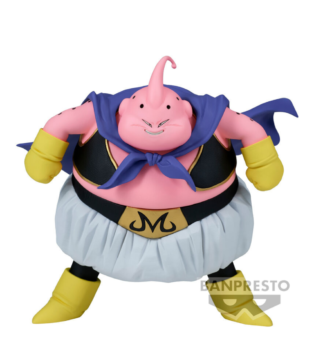 Majin Buu Solid Edge Works figure from Dragon Ball Z, featuring the powerful villain in a dynamic and detailed pose.