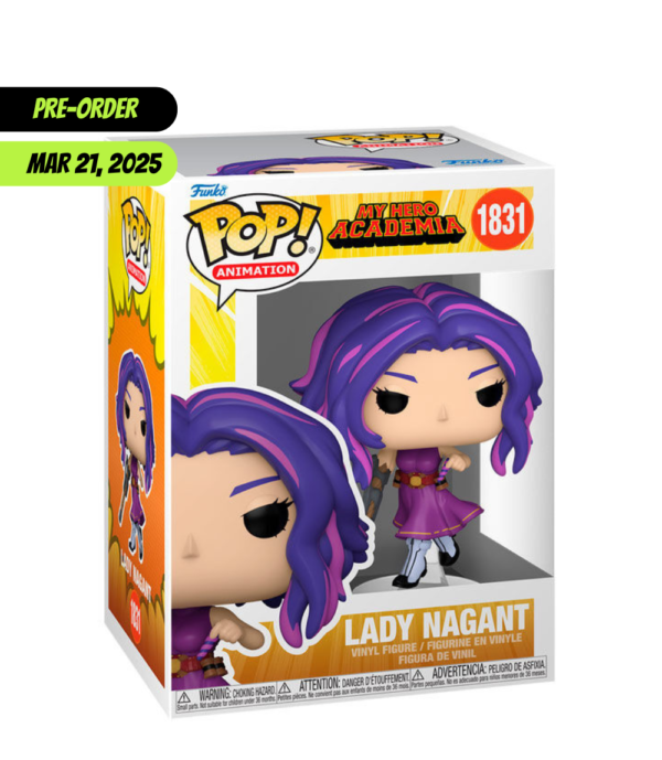 Lady Nagant Funko Pop (#1831) from My Hero Academia, a highly detailed collectible for anime and manga fans