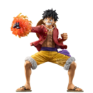 Monkey D. Luffy Special Edition Grandista figure from One Piece, featuring the Straw Hat Pirates' captain in an incredibly detailed and dynamic pose.