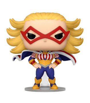Star and Stripe Funko Pop (#1833) from My Hero Academia, featuring the powerful American Pro Hero in collectible form.