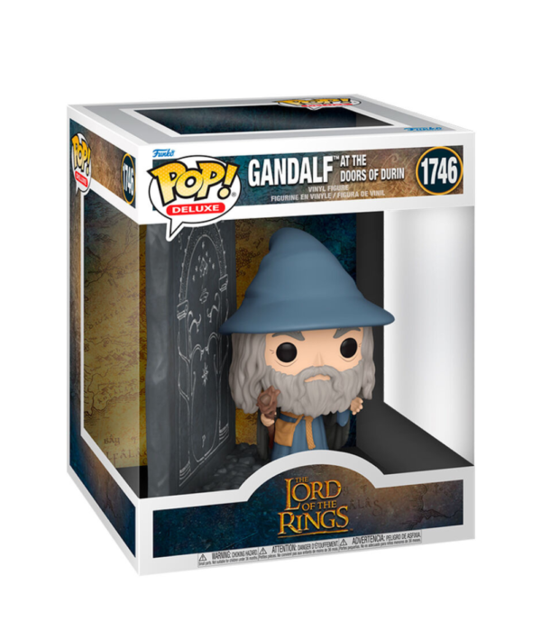 Gandalf at The Doors of Durin Funko Pop Deluxe (#1746), a detailed collectible from The Lord of the Rings.