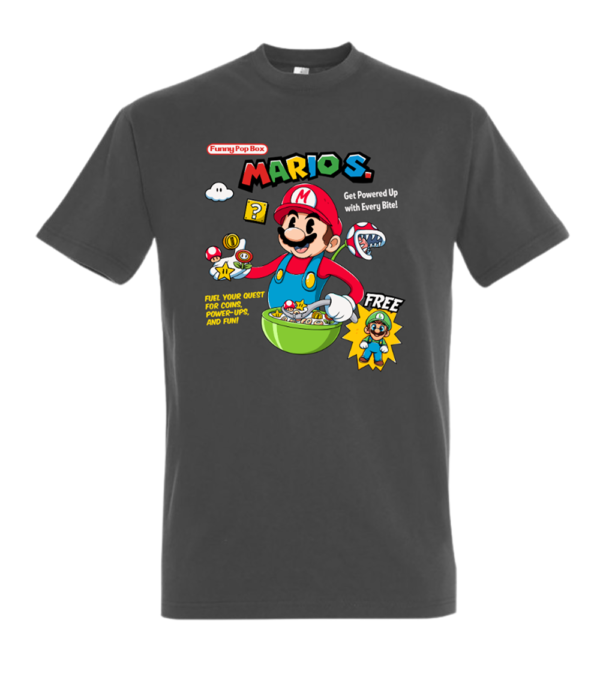 Funny Pop Box – Marios featuring a premium t-shirt and exclusive gaming-inspired collectibles.