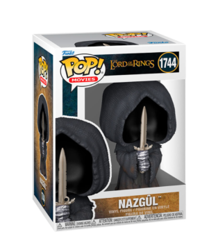 Nazgûl Funko Pop (#1744) from The Lord of the Rings, a collectible figure capturing the sinister Ringwraith in stunning detail.