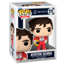 Ayrton Senna Funko Pop (#11), a collectible figure honoring the legendary Formula 1 driver and three-time world champion.