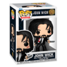 John Wick Funko Pop (#1763), showcasing the legendary hitman in his signature suit and action-ready pose.