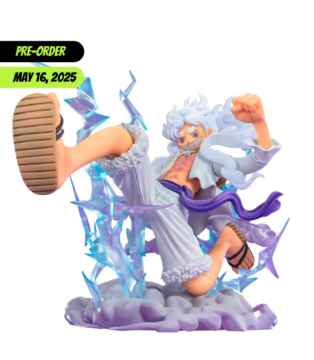One Piece Monkey D. Luffy Gear 5 Gigant Figuarts Zero 30cm – A stunning collectible for true One Piece fans.