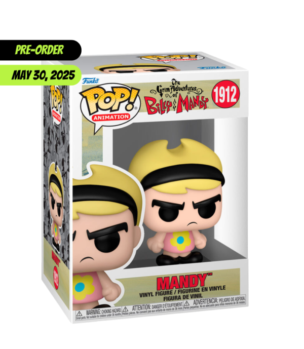POP! The Grim Adventures of Billy & Mandy – Mandy 1912 collectible figure.
