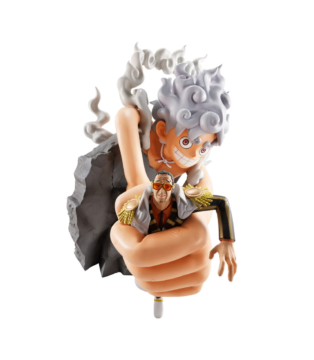 Ichibansho Monkey D. Luffy Gear 5 vs Borsalino Burst of Energy 22cm Figure – A stunning One Piece collectible.