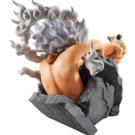 Ichibansho Monkey D. Luffy Gear 5 vs Borsalino Burst of Energy 22cm Figure – A stunning One Piece collectible.