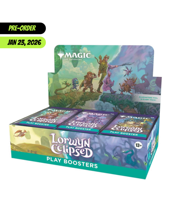 Magic The Gathering Lorwyn Eclipsed Play Booster Box English – sealed pre-order display