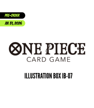 One Piece Card Game Illustration Box IB-07 English sealed box with boosters and promo cards