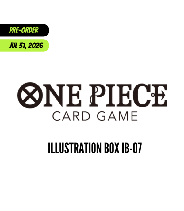 One Piece Card Game Illustration Box IB-07 English sealed box with boosters and promo cards