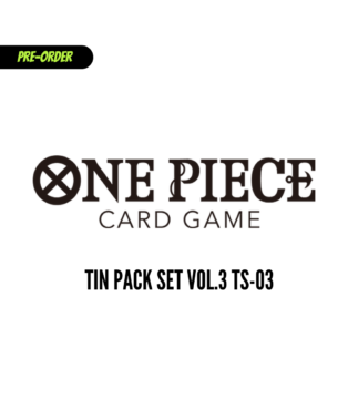 One Piece Tin Pack Set Vol 3 TS-03 English collectible tin with booster packs and promo card