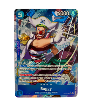 One Piece Card Game Buggy OP16-048 English Super Rare Near Mint