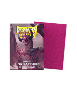 Dragon Shield Matte Pink Sapphire card sleeves 100 sleeves pack