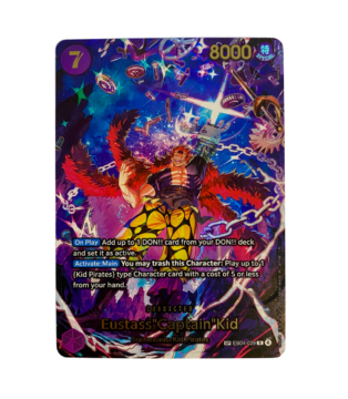 One Piece Card Game Eustass Captain Kid EB04-039 English single card Near Mint