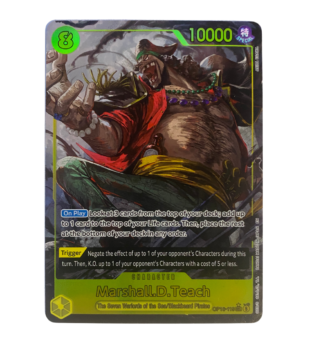 One Piece Card Game Marshall.D.Teach OP16-119 English Alt Art Near Mint
