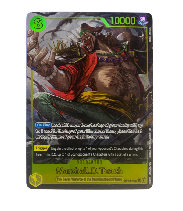 Marshall.D.Teach OP16-119 Alt Art English One Piece Card Game Marshall.D.Teach OP16-119 English Alt Art Near Mint