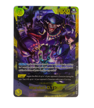One Piece Card Game Marshall.D.Teach OP16-119 English Secret Rare Near Mint