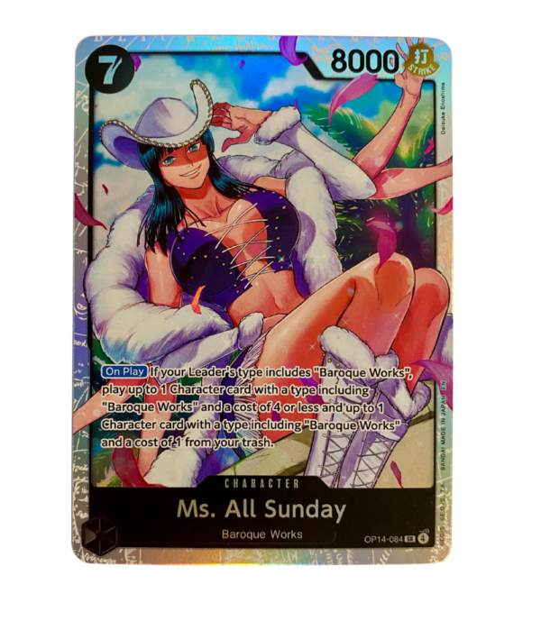 One Piece Card Game Ms. All Sunday OP14-084 English Super Rare Near Mint