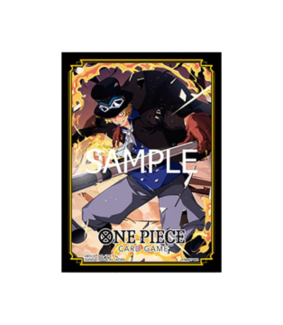 Sabo official card sleeves for One Piece Card Game deck protection