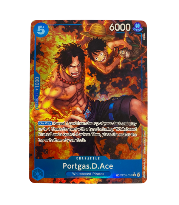 One Piece Card Game Portgas.D.Ace OP08-052 English single card Near Mint