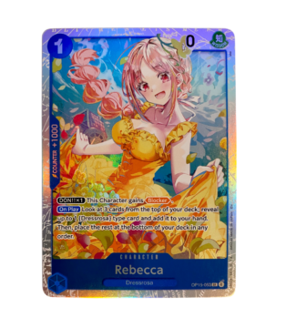 One Piece Card Game Rebecca OP15-053 English Super Rare Near Mint