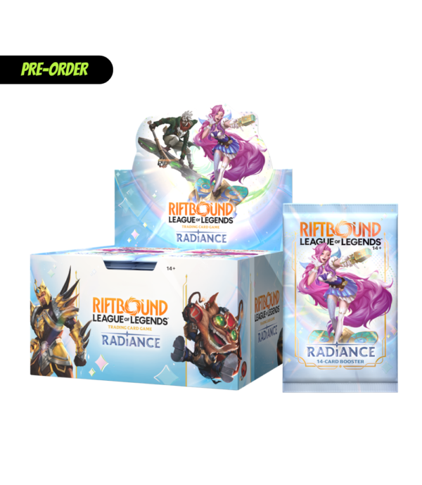 Riftbound League of Legends TCG Radiance Booster Display English sealed box with 24 packs