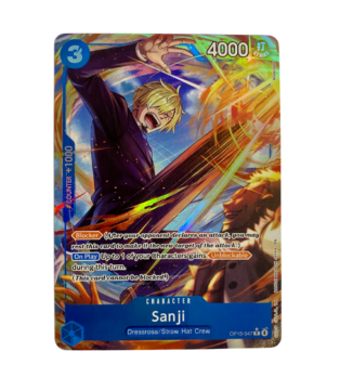 One Piece Card Game Sanji OP15-047 English Rare Near Mint