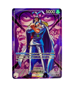 One Piece Card Game Sengoku OP16-060 English Leader card Near Mint