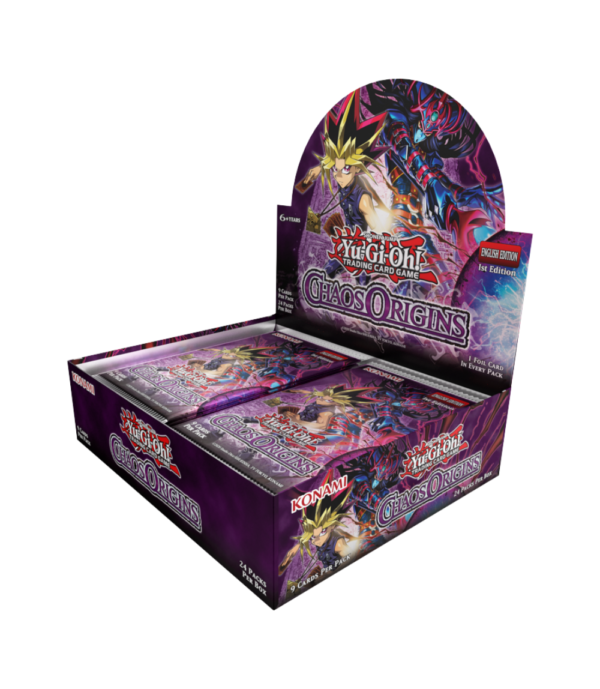 Yu-Gi-Oh! Card Game Chaos Origin Booster Display English with 24 booster packs