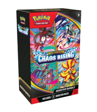 Pokémon Mega Evolution Chaos Rising Booster Bundle English Factory Sealed
