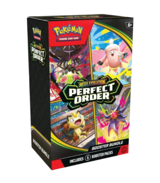 Pokémon Mega Evolution Perefect Order Booster Bundle English Factory Sealed