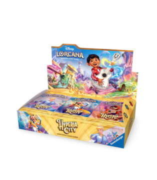 Disney Lorcana Hyperia City Booster Display English