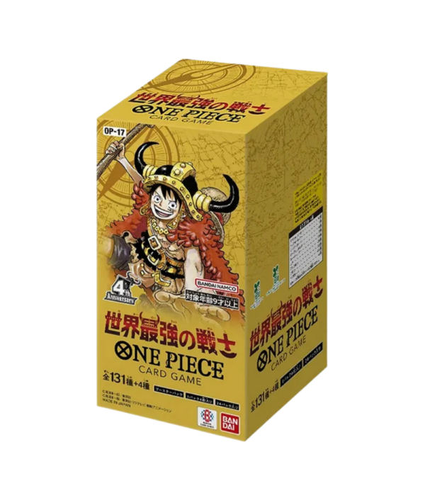 One Piece OP17 The World's Strongest Warriors Booster Box Japanese